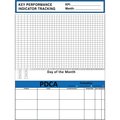 5S Supplies Key Performance Indicator KPI Tracking Board Aluminum Dry Erase 24in x 32in KPITRACK-2432-DRYERASE